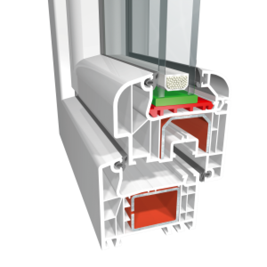 Plastikiniai langai - 4, 5 ir 6 kamerų sistemos