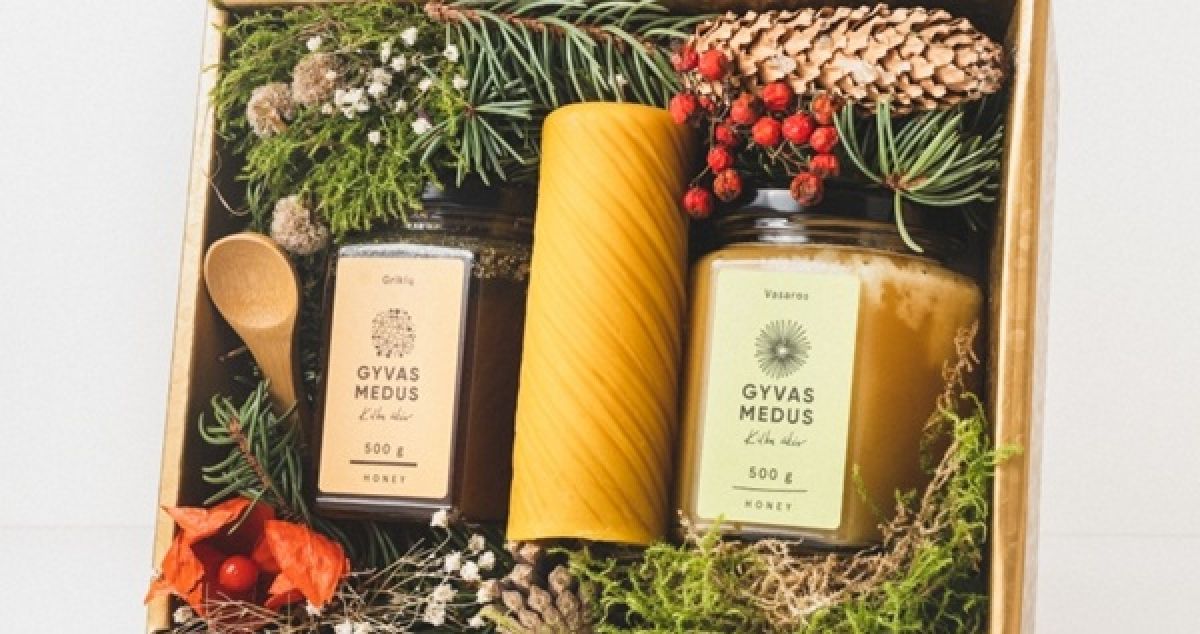 Kalėdinės ir verslo dovanos iš Gyvas Medus