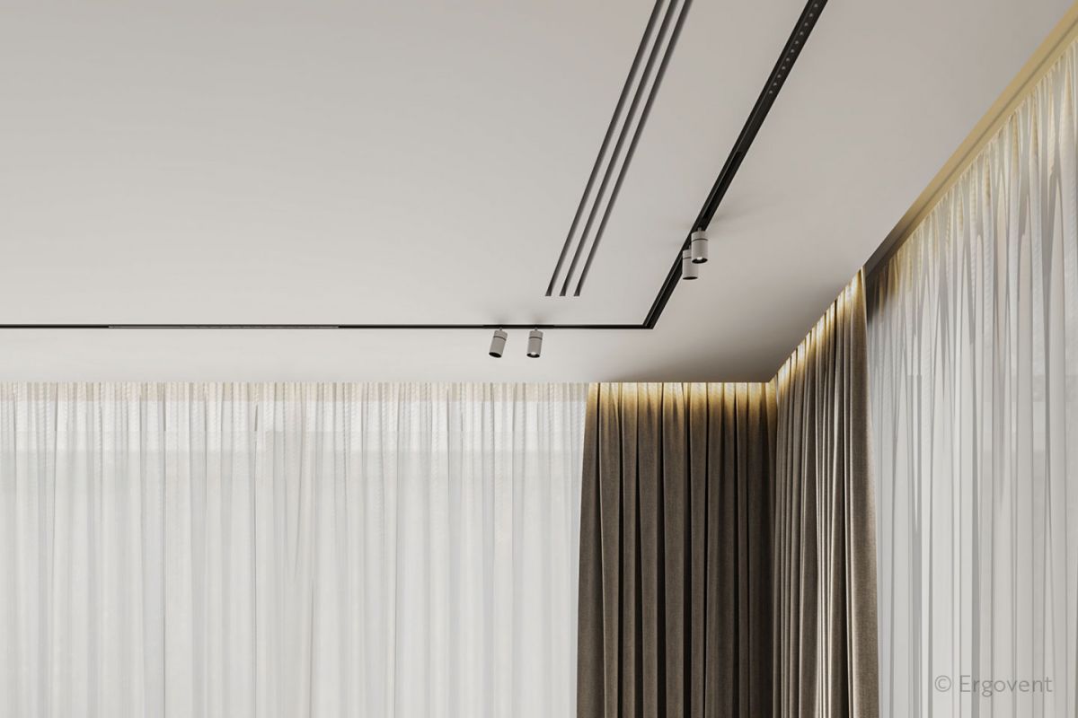 Priglaistomi difuzoriai: kokybiškas vėdinimas neaukojant estetikos