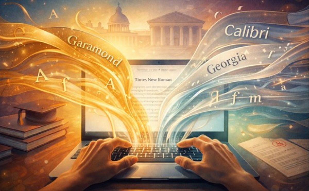 Tipografijos pagrindai akademiniams darbams