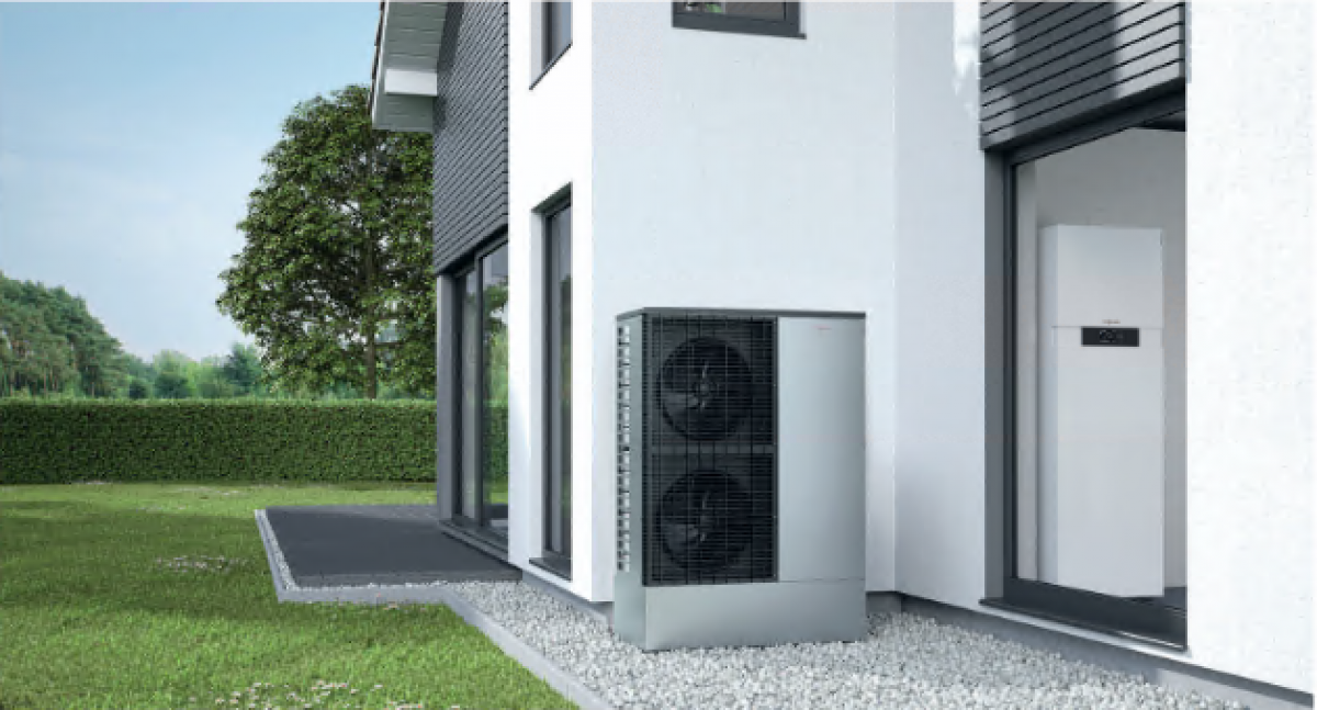 Viessmann oras–vanduo šilumos siurblys Klaipėdoje | Šilumos spektras