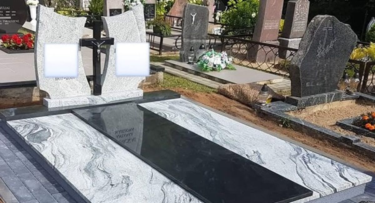 Kapaviečių įrengimas ir dengimas granito plokštėmis Molėtuose ir Utenoje