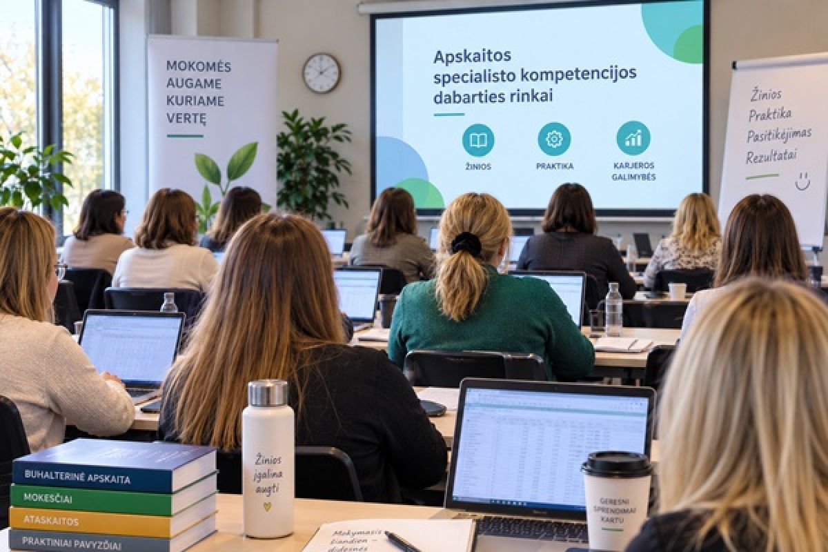 Apskaitininkas ar buhalteris: kokią mokymo programą rinktis
