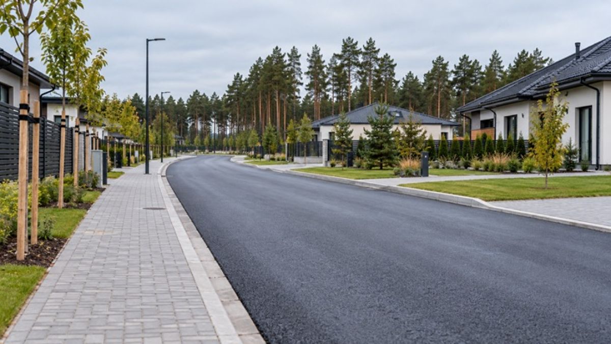 Kelių, gatvių tiesimas ir asfaltavimo darbai Vakarų Lietuvoje: nuo pagrindo iki dangos