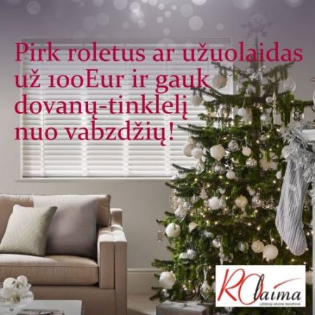 Gruodžio mėnesio pasiūlymas