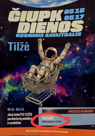 ČIUPK DIENOS TILŽĖJE!
