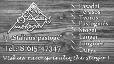 STALIAUS PASTOGĖ, IĮ