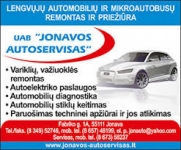 JONAVOS AUTOSERVISAS, UAB -  lengvųjų automobilių ir mikroautobusų remontas Jonavoje