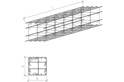 Armatūros karkasai sijoms