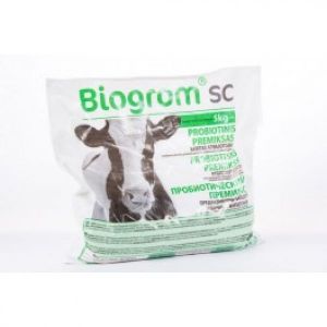 Kombinuoti pašarai gyvuliams, probiotinis premiksas Biogram SC