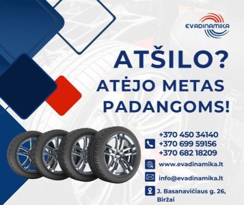 Prekyba padangomis, padangų keitimas Biržuose