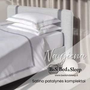 Satino patalinės komplektai Vilniuje, Klaipėdoje ir Kaune