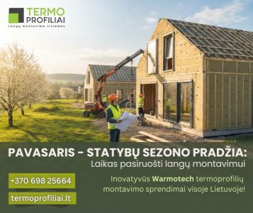 Warmotech  termoprofilių montavimo sprendimai visoje Lietuvoje