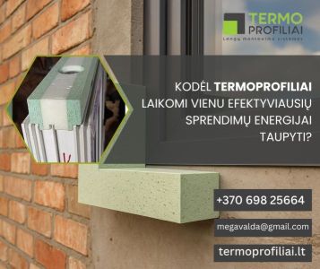 Pastato energinis efektyvumas ir termoprofiliai