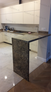 Natūralaus akmens stalviršių gamyba ir montavimas