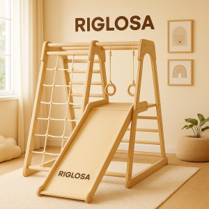 RIGLOSA PlayTower – vaikų žaidimų kompleksas namams