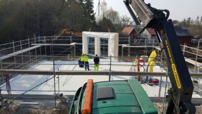 Karkasinių ir skydinių namų statyba ir montavimas