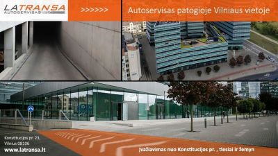 LATRANSA AUTOSERVISAS, UAB -  važiuoklės, variklio, pakabos, stabdžių, aušinimo sistemų remontas, taisymas Vilniaus centre