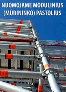 LOGSLINE, UAB - modulinių (mūrininko) pastolių nuoma, struktūriniai fasadai, klinkerio klijavimas Kauno apskritis, Lietuva