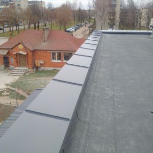 Pramoninių pastatų skardinimas, renovacijos, fasadų skardinimas