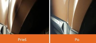 Krušos pažeidimų šalinimas amerikietiška įranga