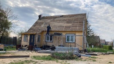 Stogų dengimas ir pilna stogo renovacija Žemaitijoje