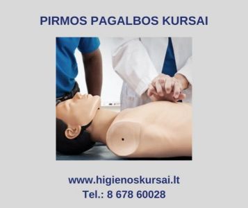 SVEIKATA IR HIGIENA, UAB - pirmos pagalbos kursai, mokymai, higienos kursai, pirmos pagalbos kursai medicinos darbuotojams Vilniuje, visoje Lietuvoje
