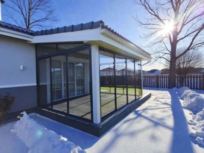 Terasų stiklinimas Gargžduose