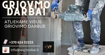 PARAGIS, MB - pastatų griovimas, pastatų ardymas, pastatų griovimo darbai Klaipėdoje, Klaipėdos rajone, Vakarų Lietuvoje