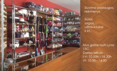 R. DRAGŪNIENĖS IVV siuvykla Šiauliuose