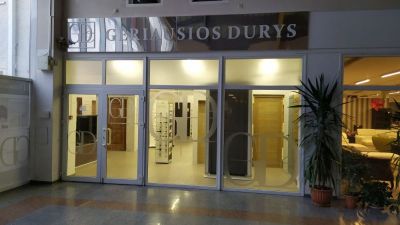 GERIAUSIOS DURYS, UAB sandėlis - išparduotuvė, ąžuolinės, pušinės, MDF durys, medžio masyvo durys  Pabradė
