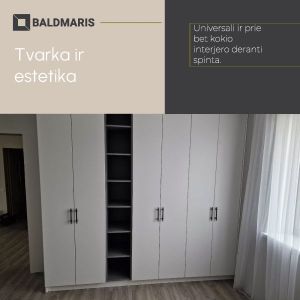 Talpi prieškambario spinta kiekvienam šeimos nariui