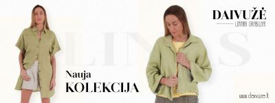 DAIVUŽĖ - išskirtinio dizaino drabužiai moterims ir vyrams pagaminti Lietuvoje, el prekyba