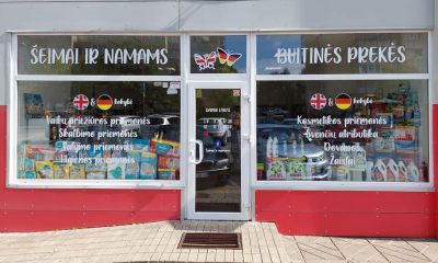 Parduotuvė Šeimai ir namams - išskirtinės prekės Jūsų šeimai ir namams iš Didžiosios Britanijos, Prancūzijos ir Vokietijos: namų apyvokos prekės, higienos priemonės, dovanos Šiauliuose