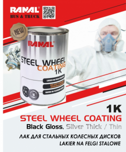 RANAL STEEL WHEEL 1K coating ratlankių dažai