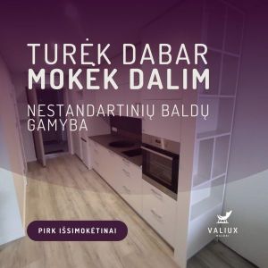 Nestandartiniai baldai Klaipėdoje išsimokėtinai