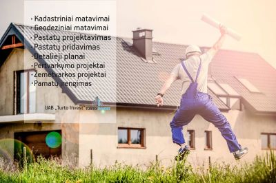 NAMŲ PRIDAVIMAS, MB - namų pridavimas, namų rekonstrukcija, konsultacijos, pastatų projektavimas, inventorizacija, kadastriniai matavimai Vilnius, Vilniaus apskritis