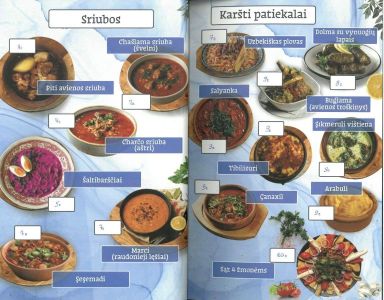 Meniu, ypatingi skoniai “Gruzijos virtuvėje”!