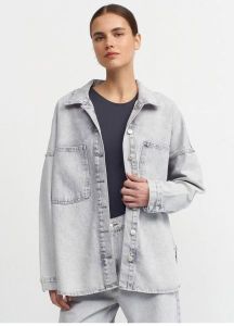 DILVIN oversize džinsinis švarkas