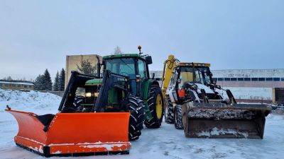Kelių, aikštelių, kiemų sniego valymo paslaugos Zarasų rajone