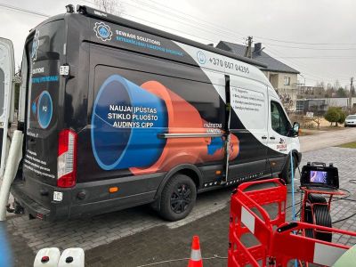 Skubus betranšėjinis vamzdynų remontas