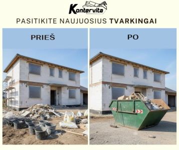Konteinerių nuoma statybinėms atliekoms