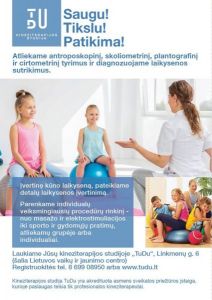 Kineziterapijos studija TuDu