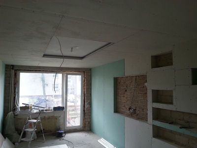 Gipso kartono montavimo darbai