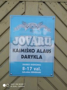 Alaus darykla, alaus gamyba Pakruojo rajonas