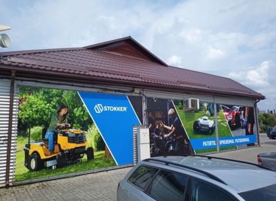 Reklaminių tentų projektavimas, maketavimas, gamyba