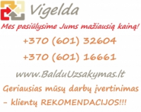 VIGELDA, baldų užsakymas