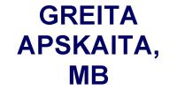 GREITA APSKAITA, MB