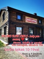 DVARO KARČEMA - dienos pietus, pobūviai, gedulingi pietus, maistas šventėms, išsinešimui Joniškėlis, Pasvalio rajonas