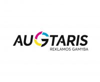 AUGTARIS, MB - grafinis dizainas, reklama ant langų, vitrinų, reklama ant drabužių, tekstilės, reklaminės iškabos, tentai, šviesdėžės Radviliškis, Šiauliai, Šiaulių apskritis